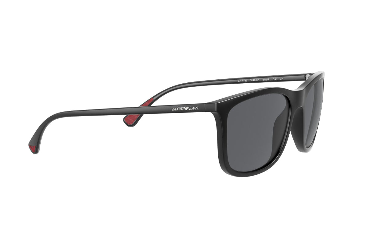 Lentes de Sol Matte Black Emporio Armani