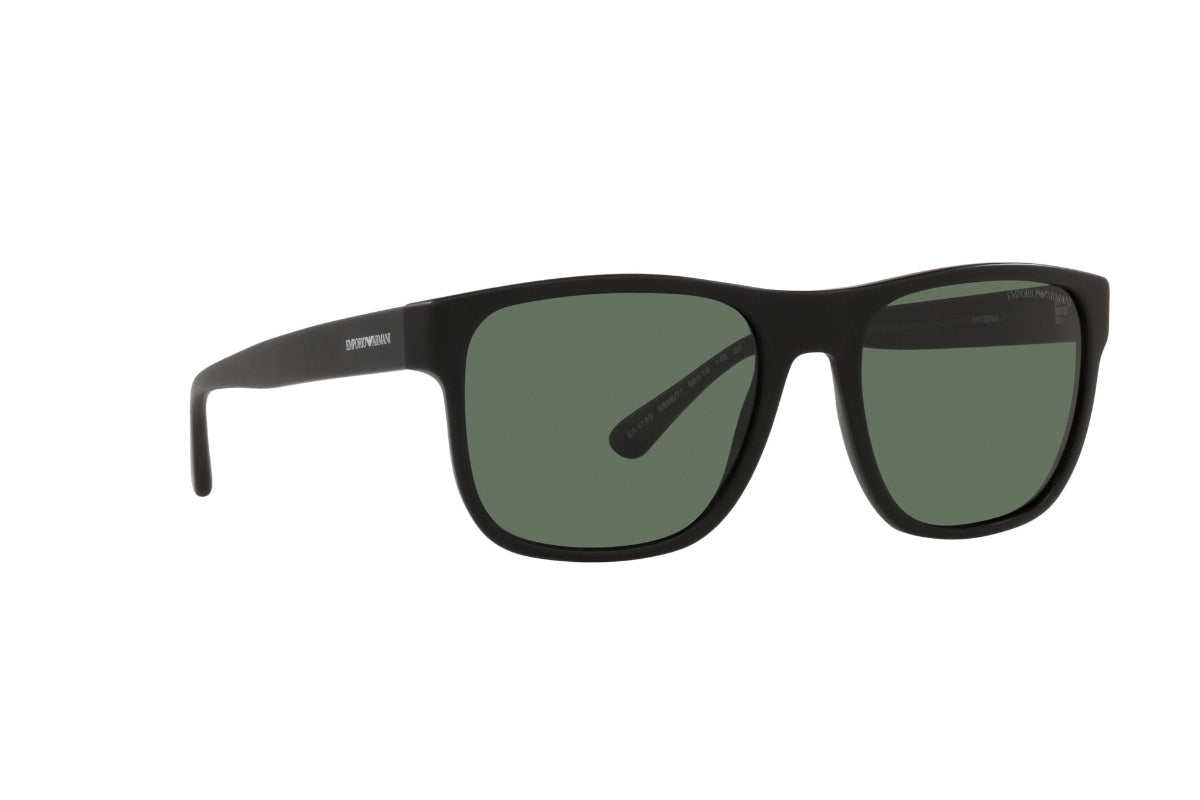 Lentes de Sol Matte Black Emporio Armani