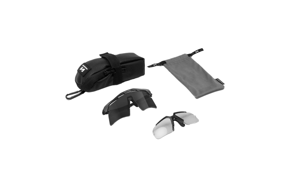 Scicon Lentes de Sol Aeroshade 2.0 Titanio con Inserto Óptico