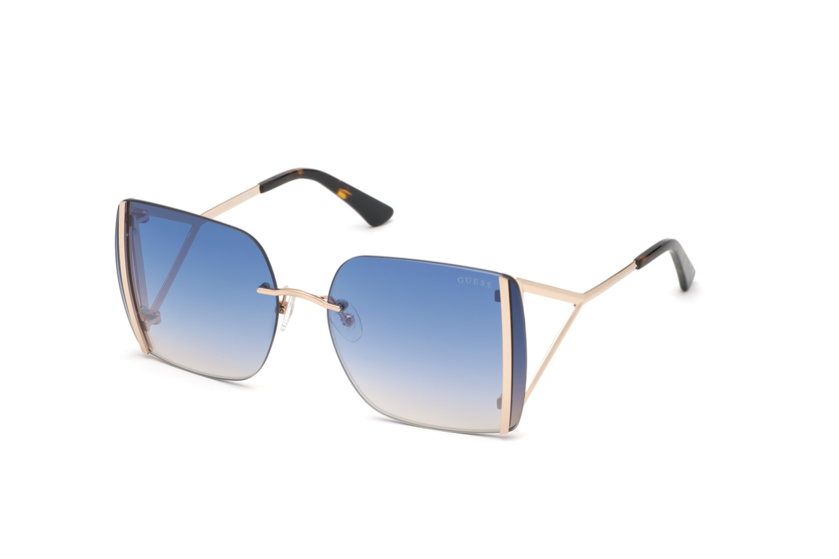 Lentes de Sol Azul Degradado Guess