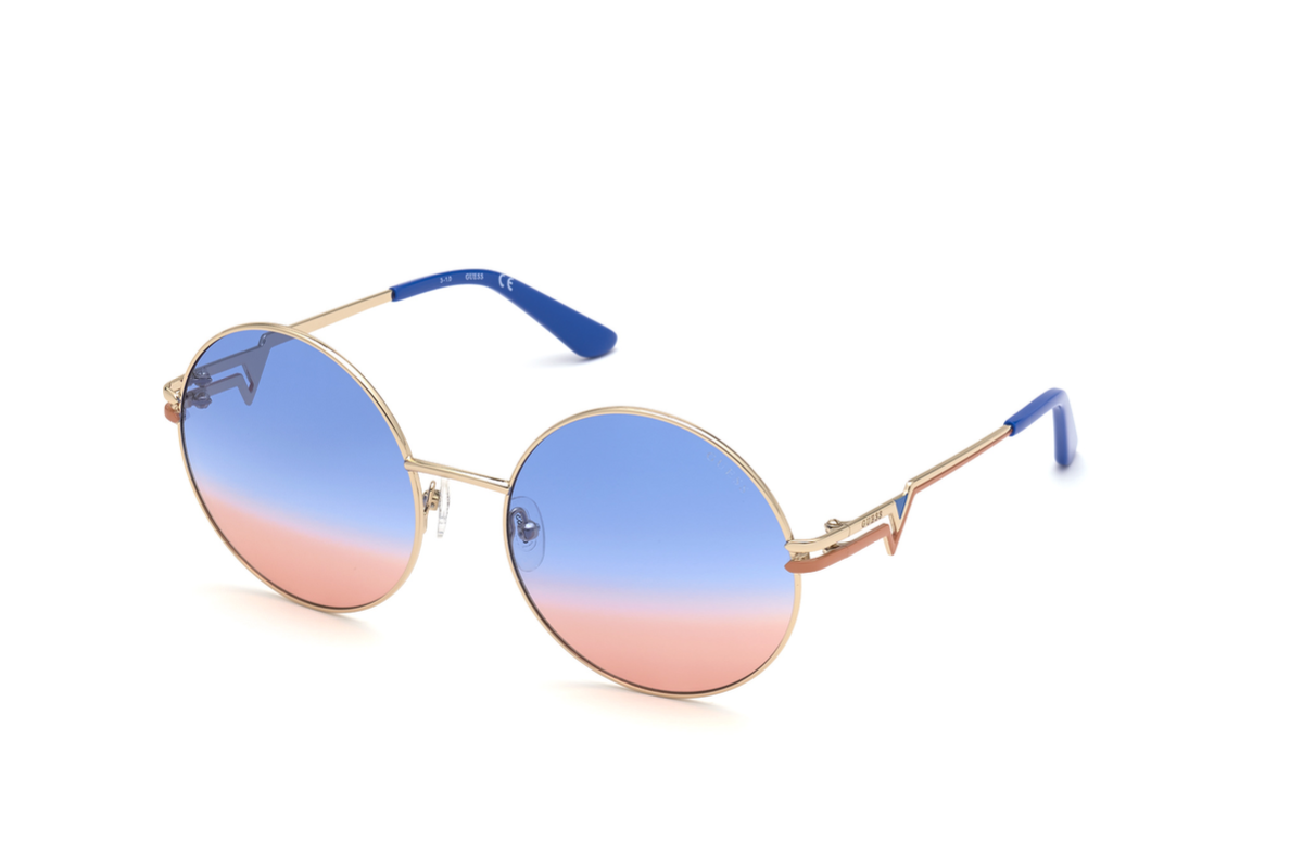 Lentes de Sol Azul Guess