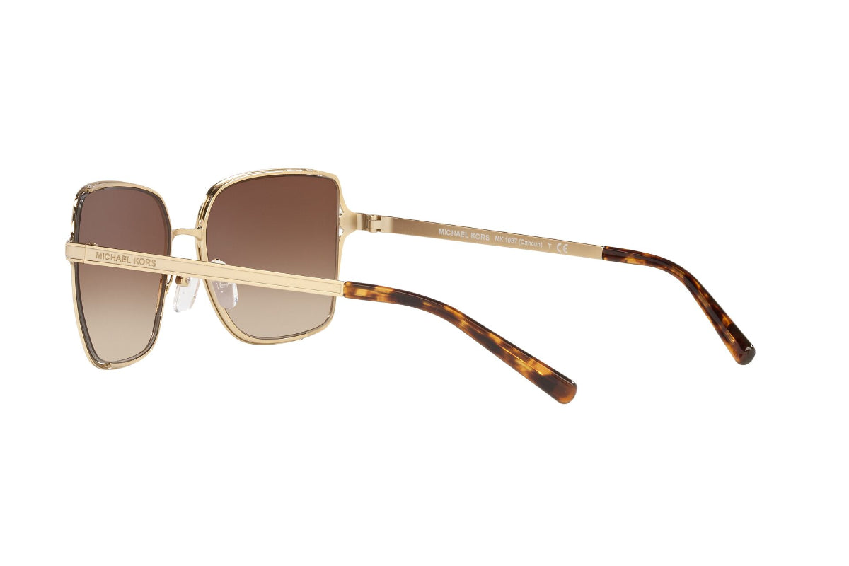 Lentes de Sol Cancun Satin Light Gold  Michael Kors