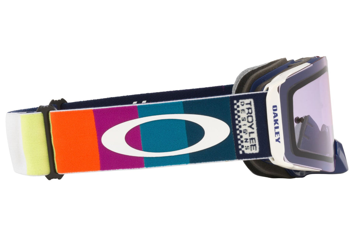 Mx Goggles Front Line Mx Tld Graph White Oakley