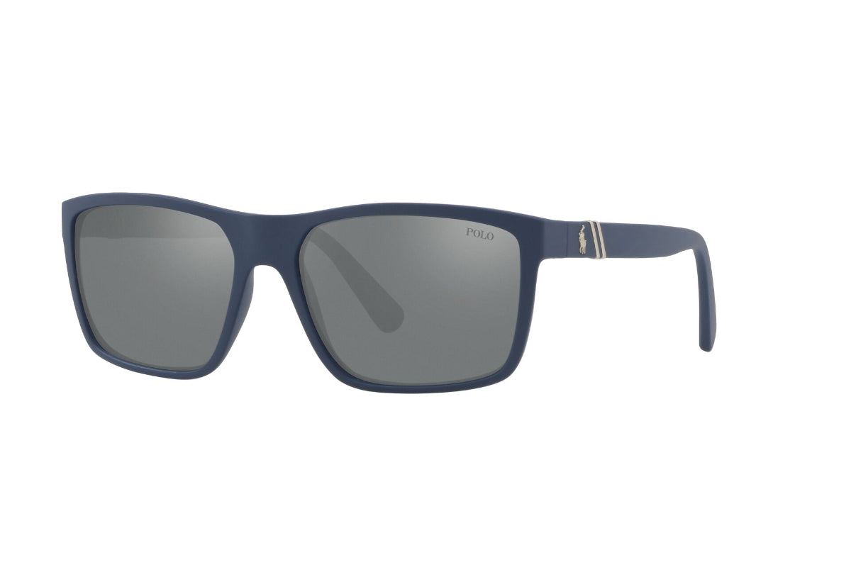 Lentes de Sol Matte Navy Blue  Polo