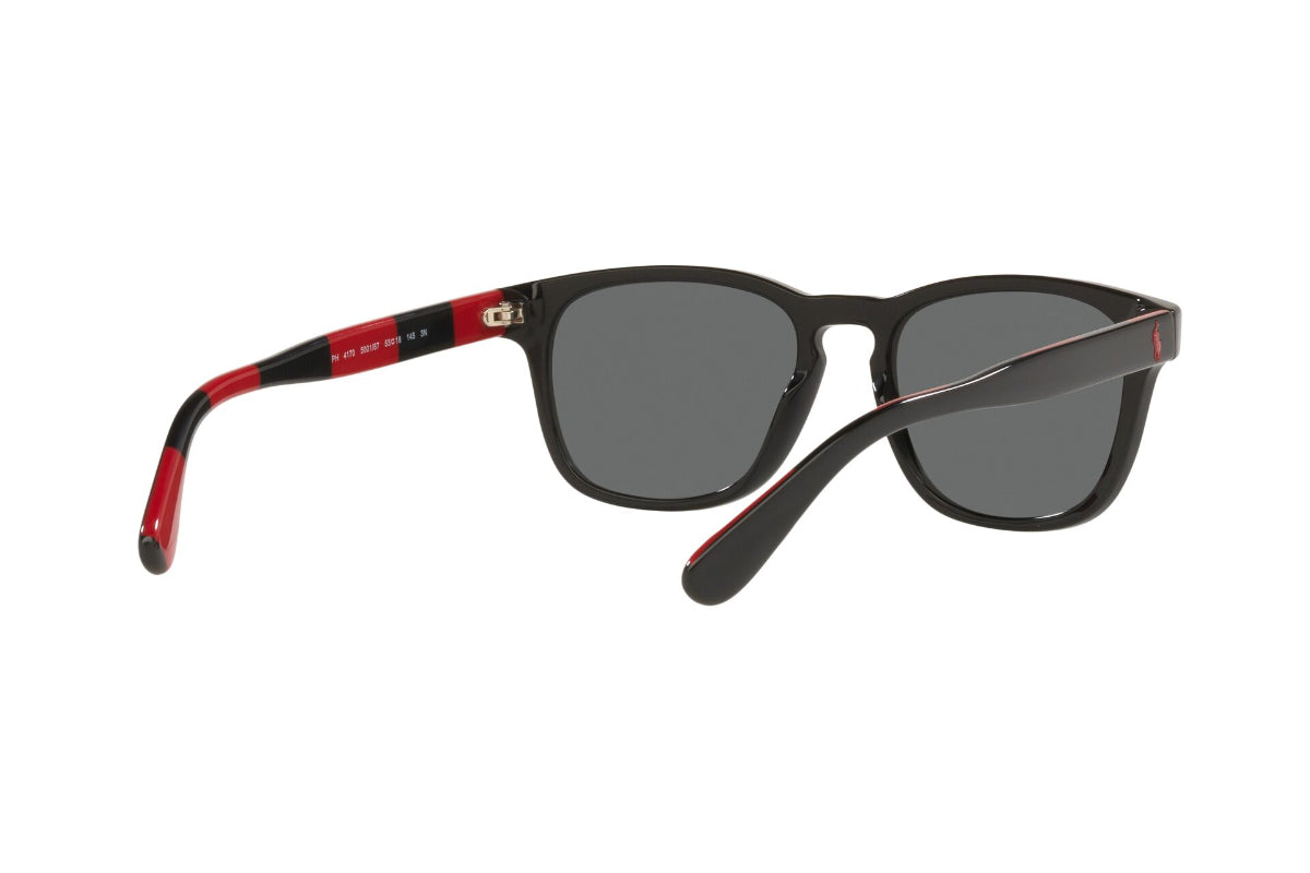 Lentes de Sol Shiny Black Polo Ralph Lauren