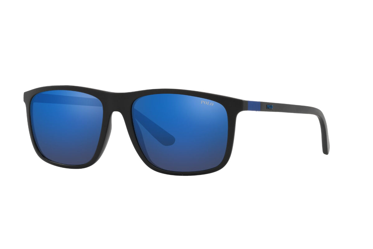 Lentes de Sol Matte Black  Polo