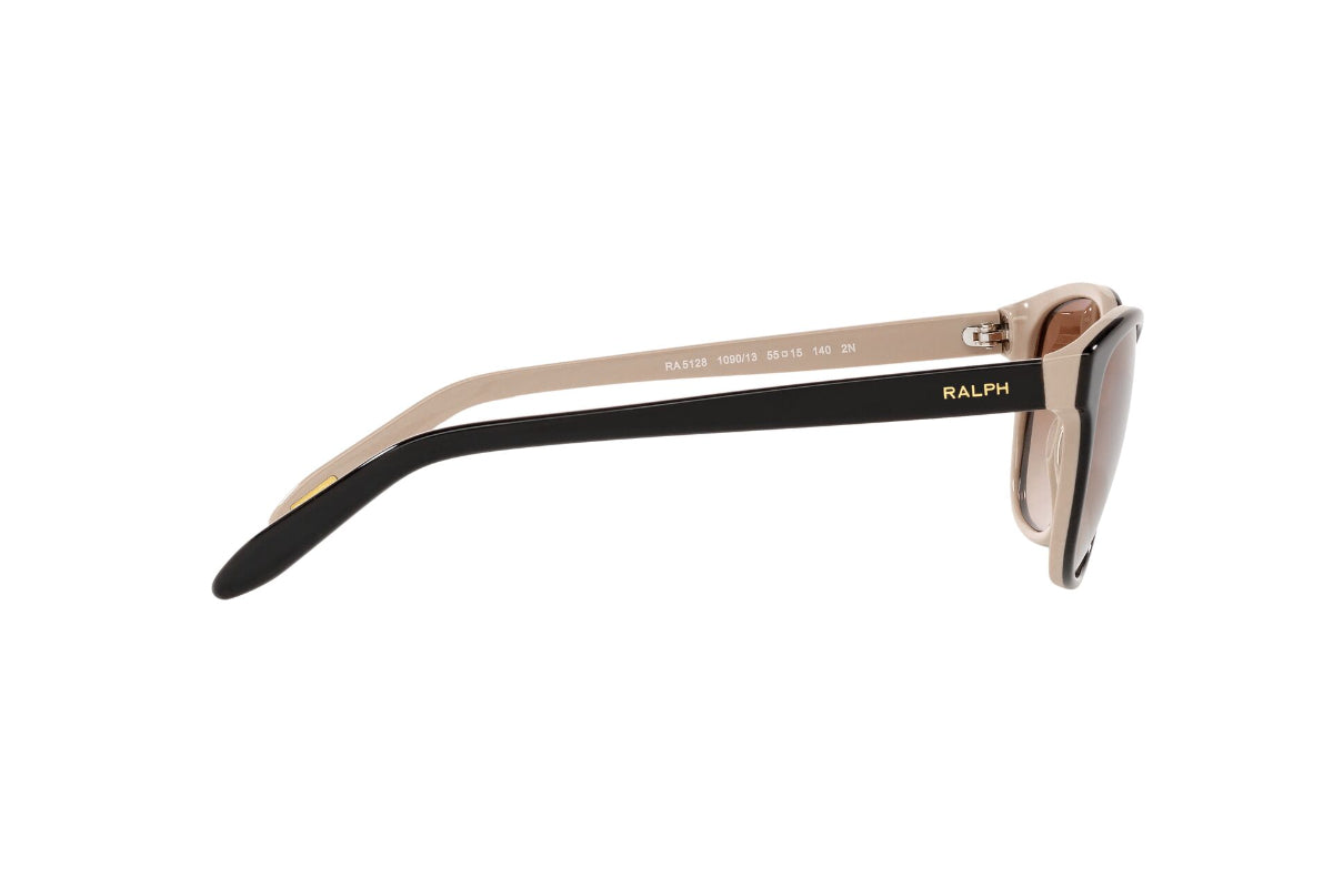 Lentes de Sol Shiny Black On Nude  Ralph