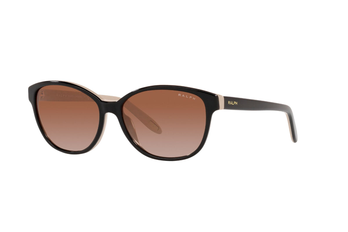 Lentes de Sol Shiny Black On Nude  Ralph