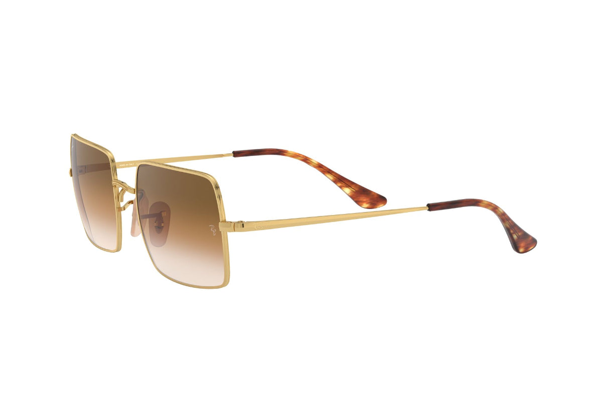 Lentes de Sol Rectangle Gold Brown Ray-Ban