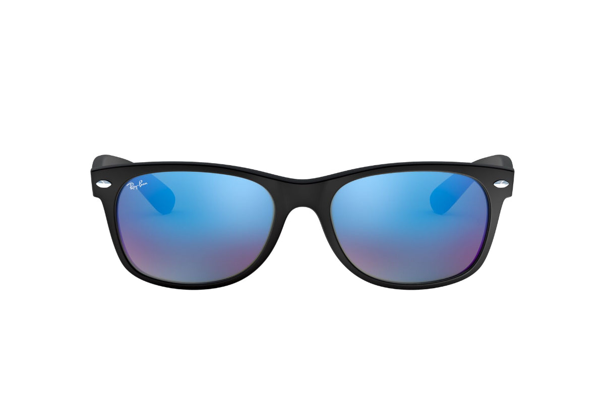 Lentes de sol Ray-Ban New Wayfarer Matte Blue Flash