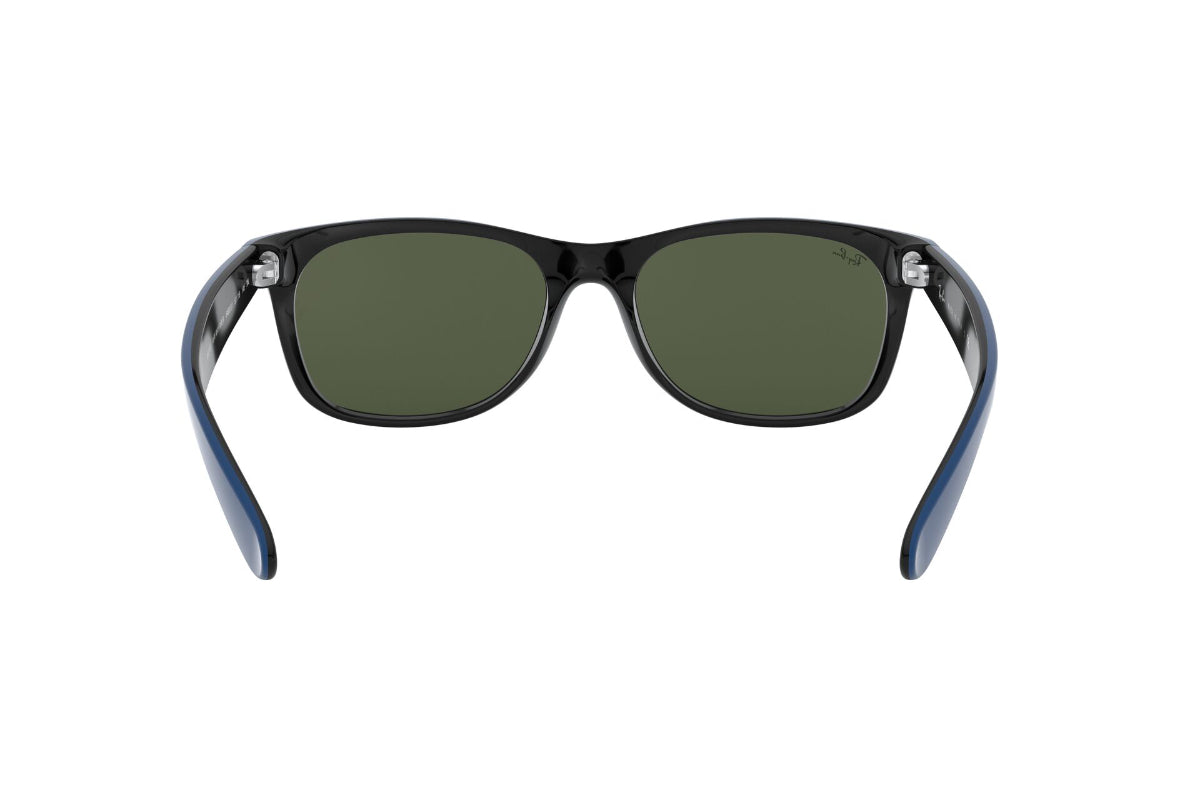 Lentes De Sol New Wayfarer Rubber Blue On Black Ray-Ban