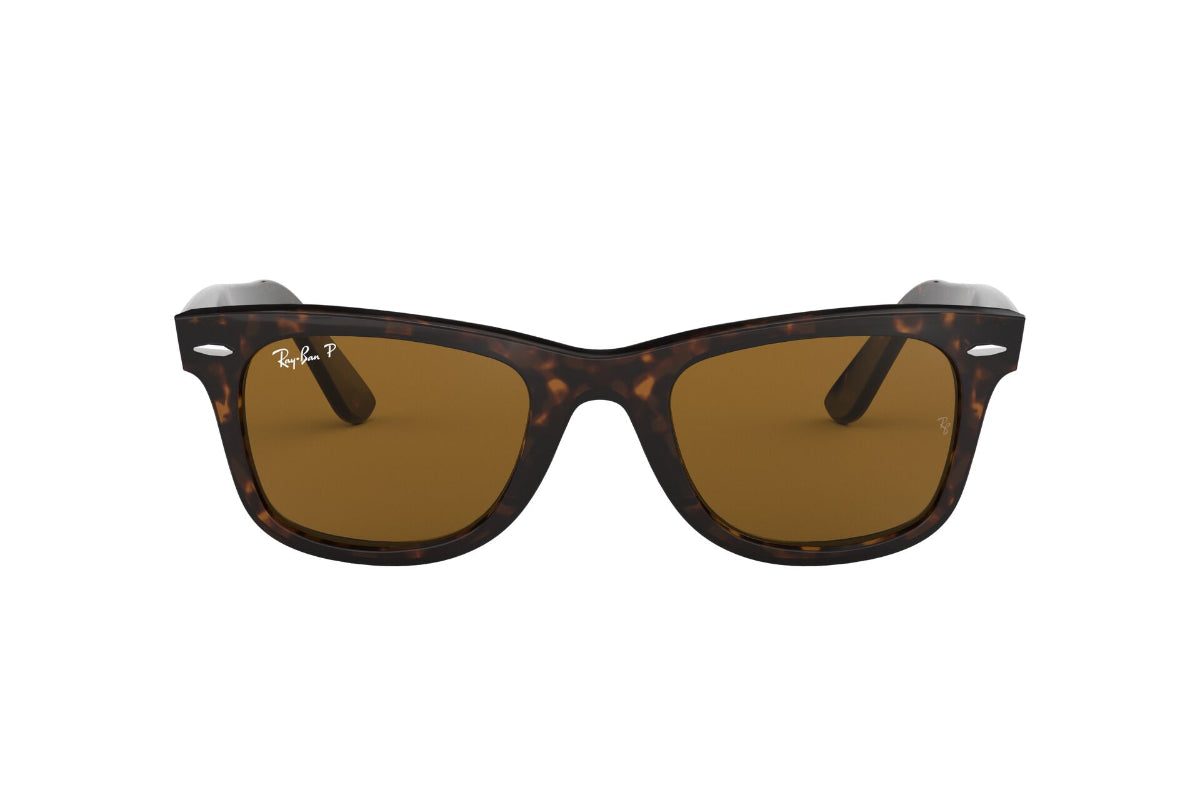 Lentes de Sol Wayfarer Havana Polarizados Ray-Ban