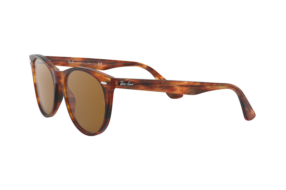 Lentes de Sol Wayfarer II Stripped Havana Ray-Ban