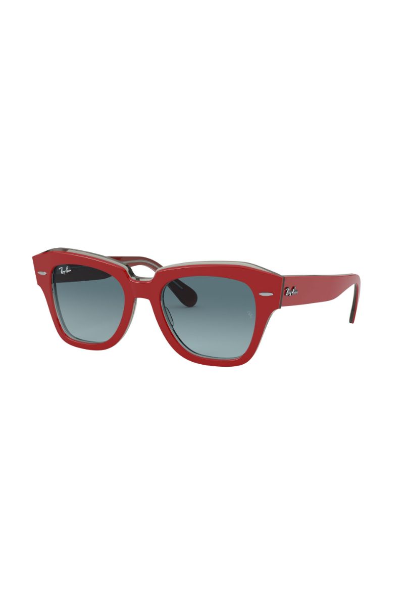 Lentes De Sol State Street Rojo Ray-Ban