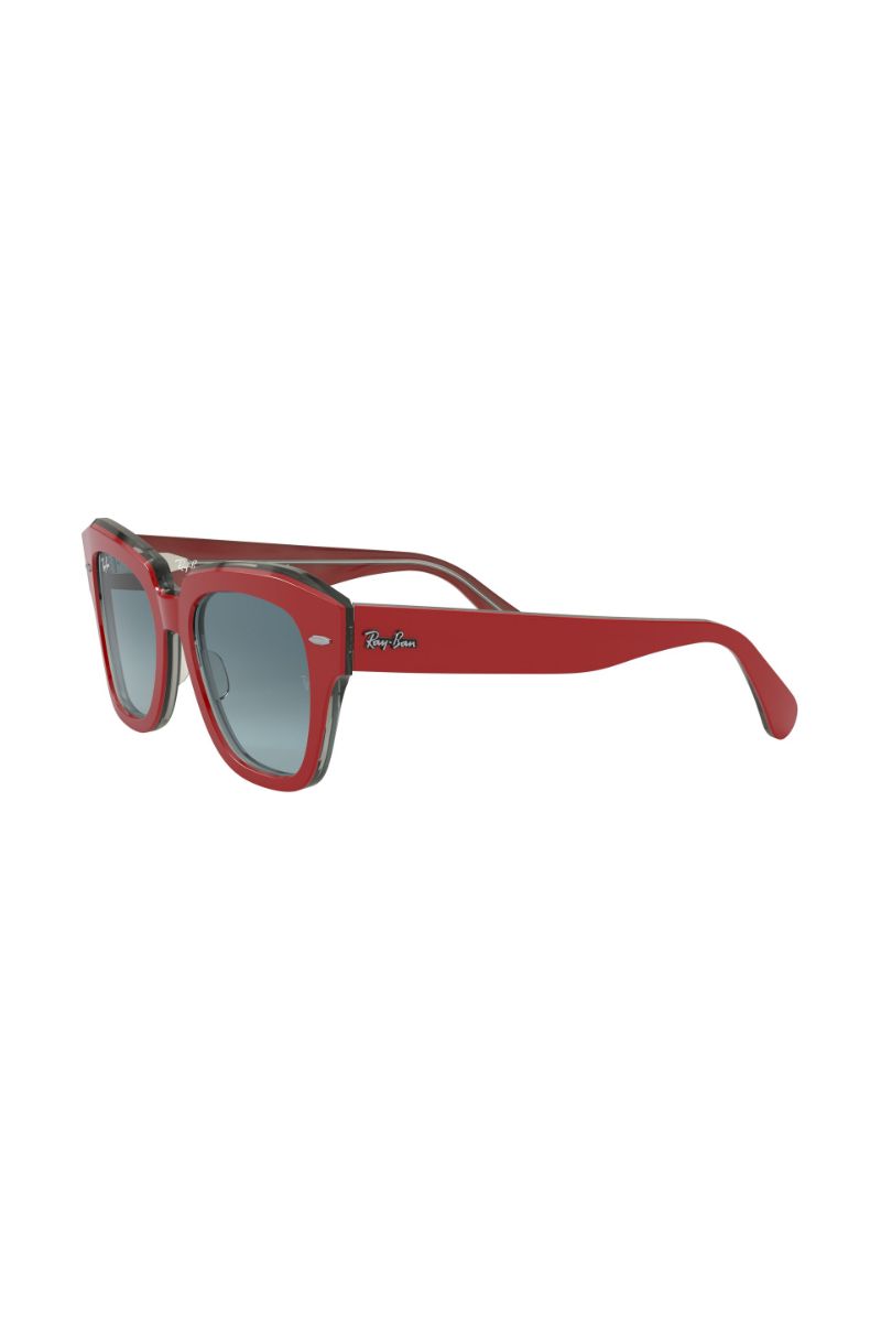 Lentes De Sol State Street Rojo Ray-Ban