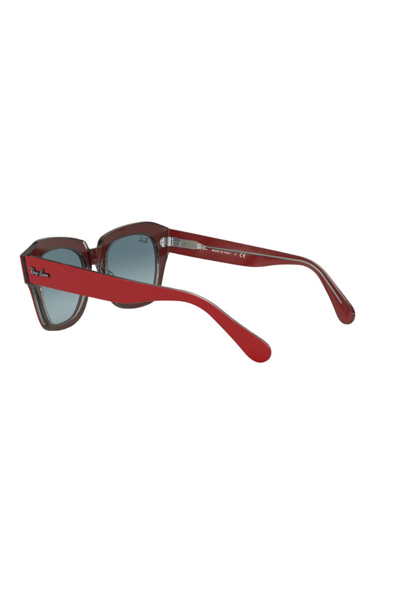 Lentes De Sol State Street Rojo Ray-Ban