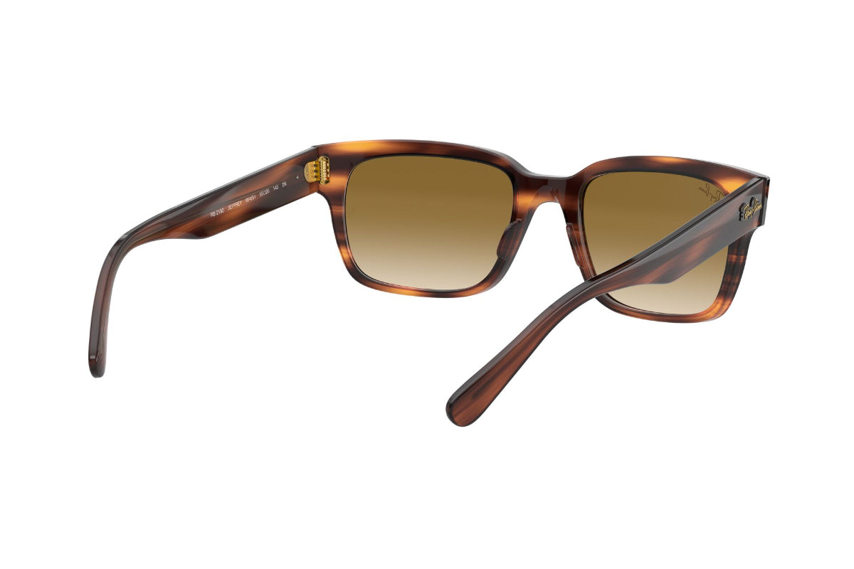 Lentes de Sol Jeffrey Striped Havana Ray-Ban