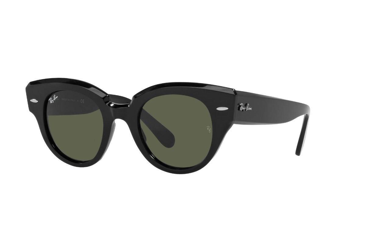 Lentes de Sol Roundabout Black  Ray Ban