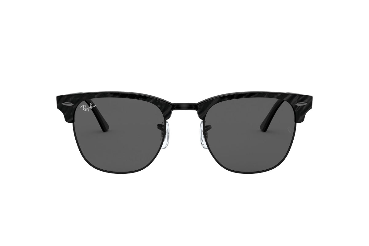 Lentes de Sol Clubmaster Wrinkled Black On Ray-Ban