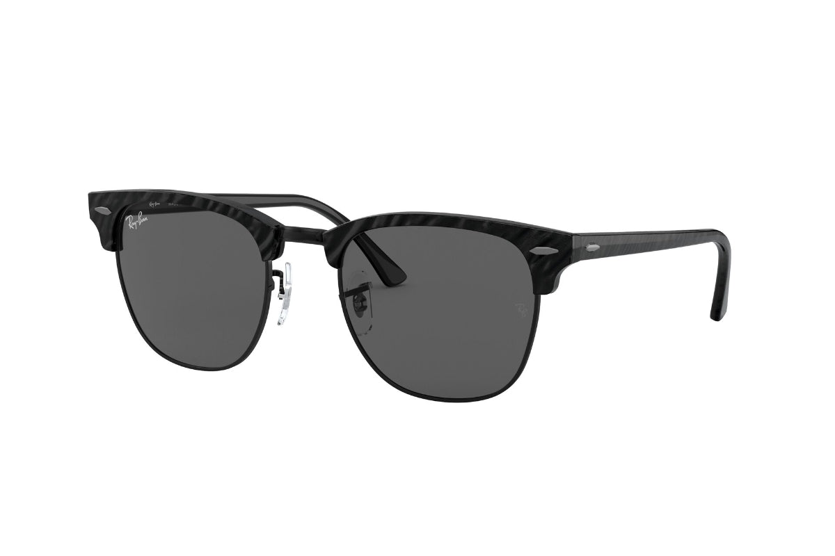 Lentes de Sol Clubmaster Wrinkled Black On Ray-Ban