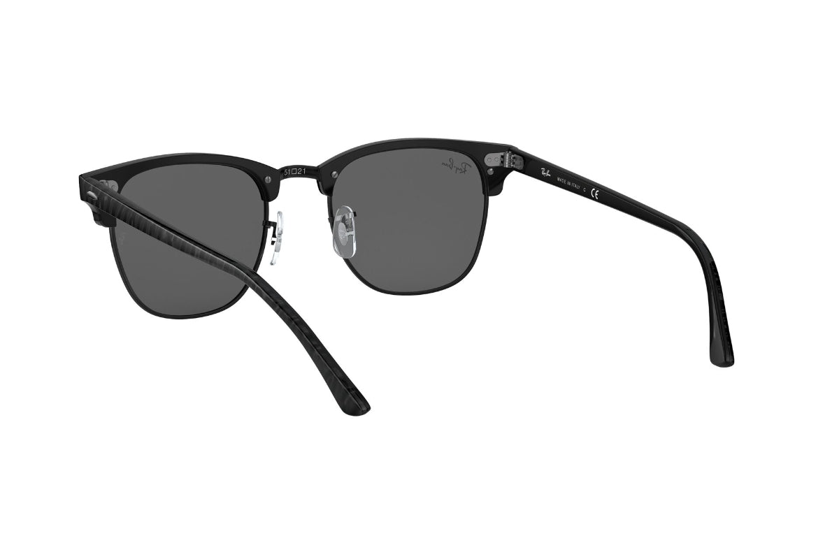 Lentes de Sol Clubmaster Wrinkled Black On Ray-Ban