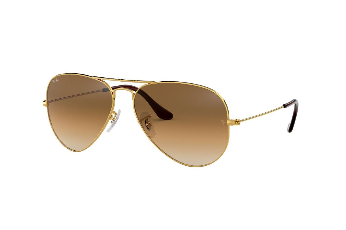 Lentes de Sol Aviator Gold Brown Ray-Ban