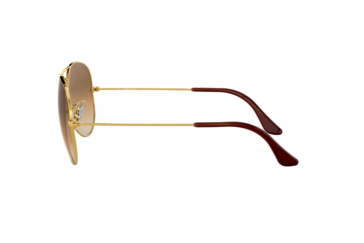 Lentes de Sol Aviator Gold Brown Ray-Ban