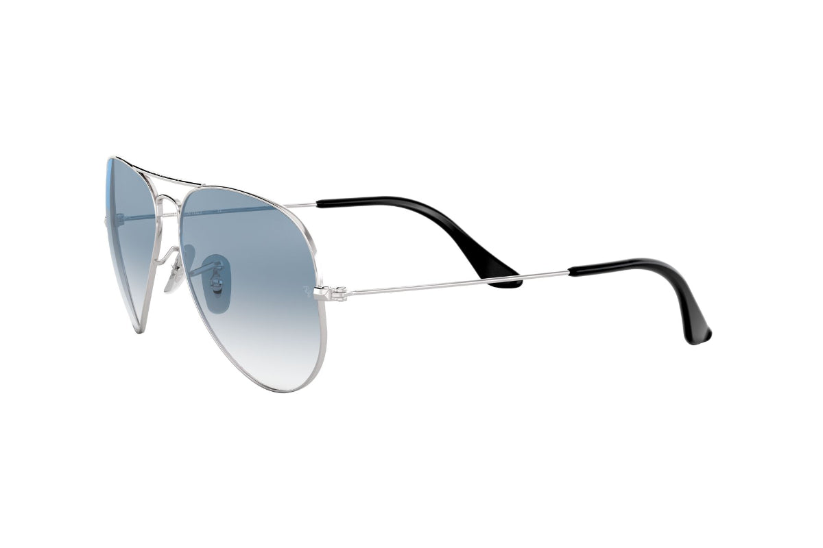 Lentes de Sol Aviator Silver Blue Ray-Ban