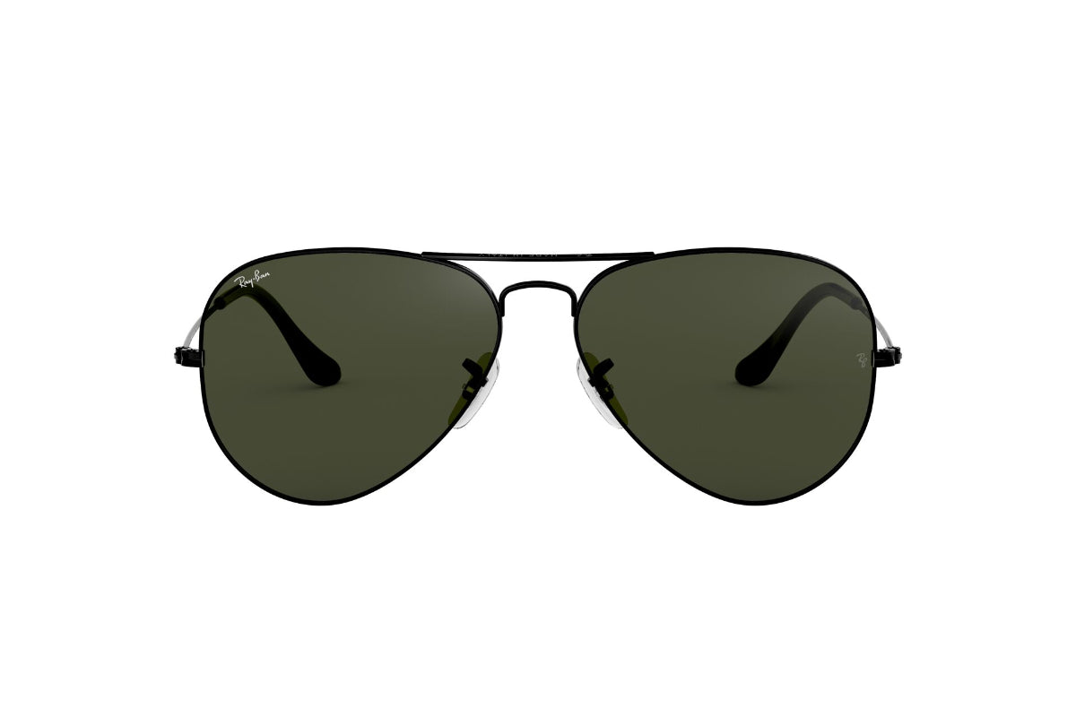 Lentes de Sol Aviator Black Green Ray-Ban