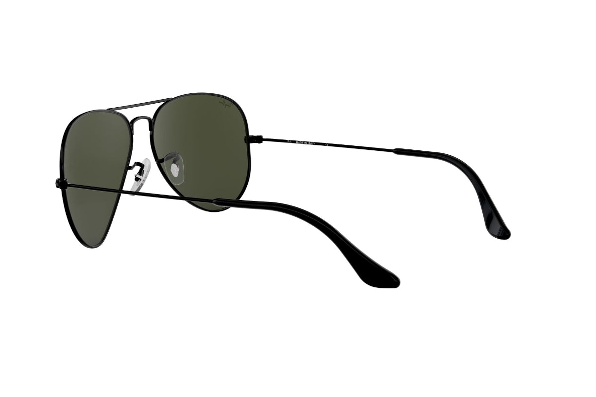 Lentes de Sol Aviator Black Green Ray-Ban