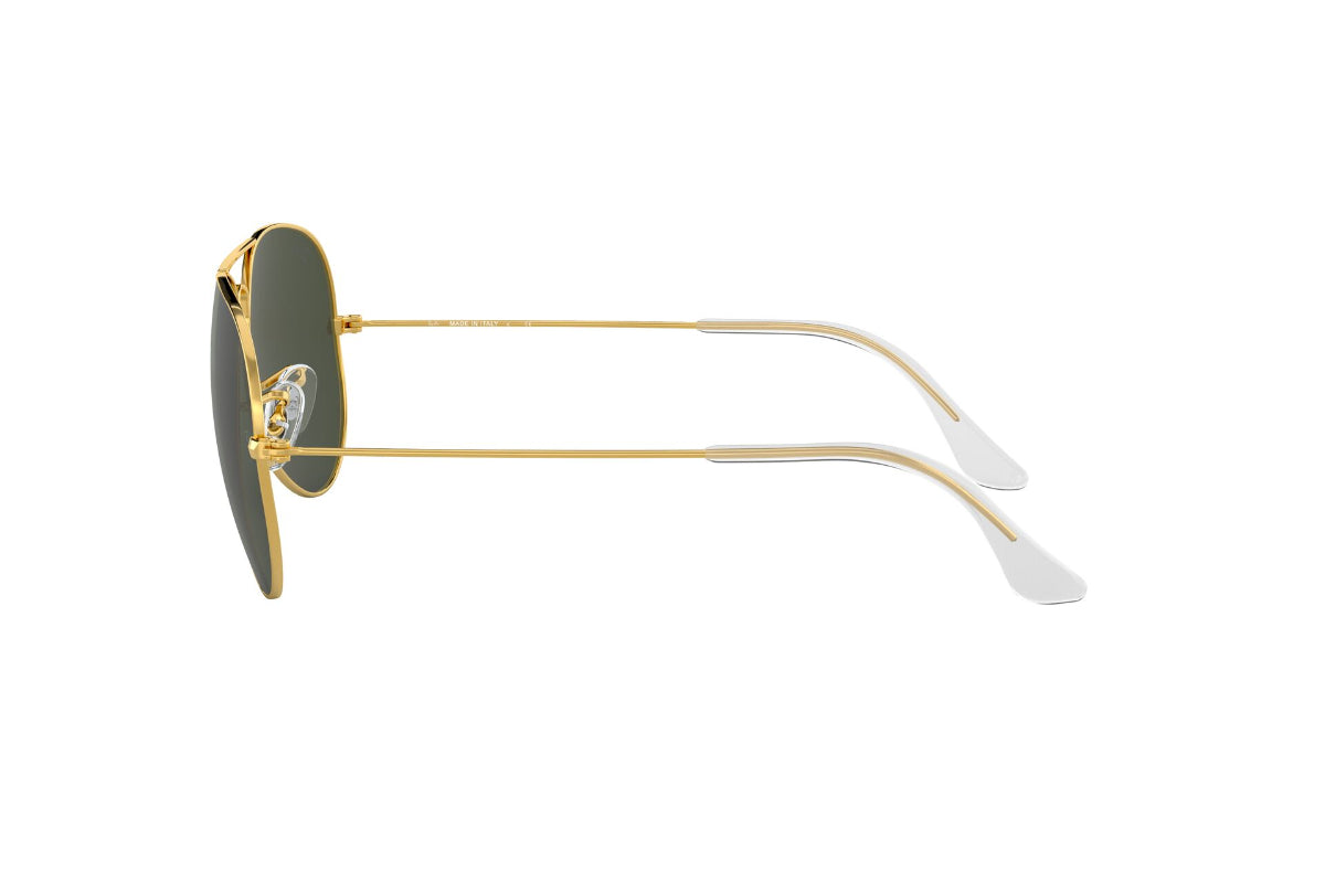 Lentes de Sol Aviator Gold Green Ray-Ban