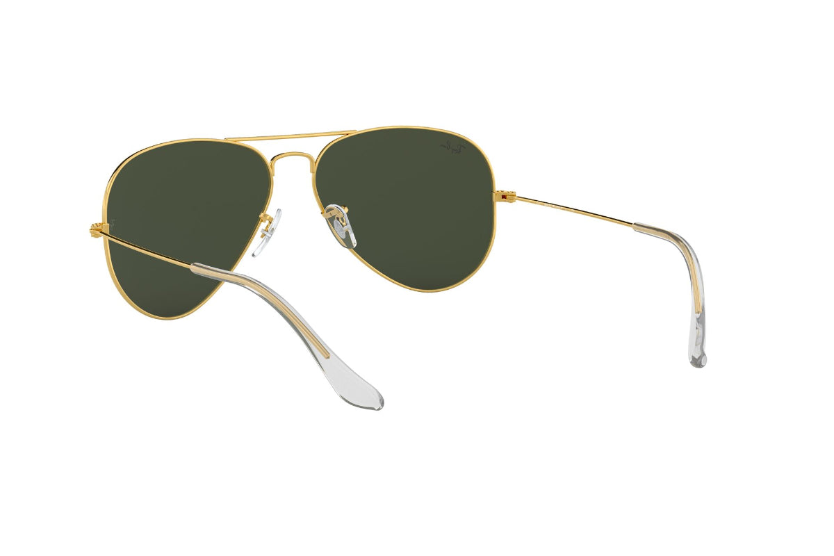 Lentes de Sol Aviator Gold Green Ray-Ban