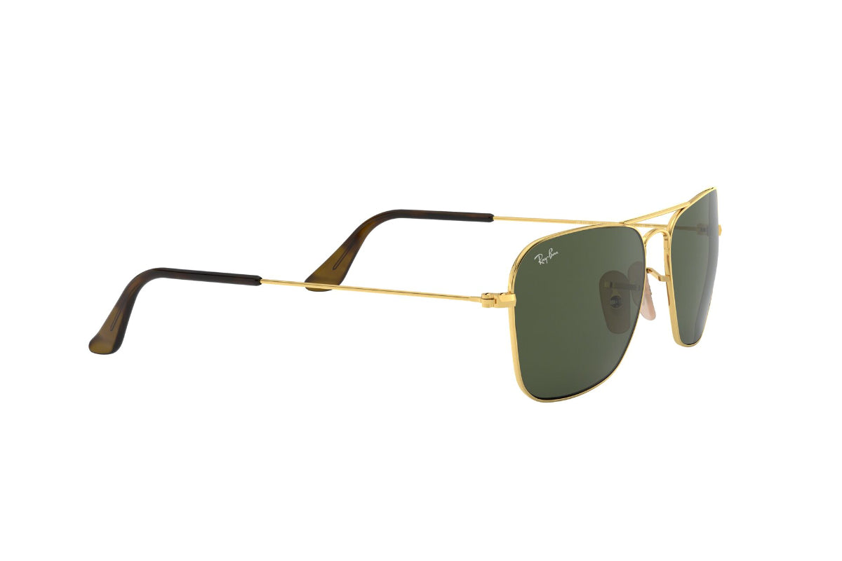 Lentes de Sol Caravan Gold Dark Green Ray-Ban