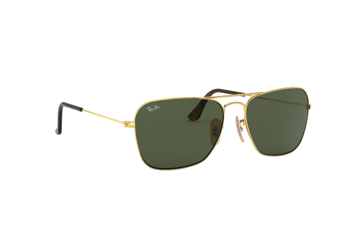 Lentes de Sol Caravan Gold Dark Green Ray-Ban