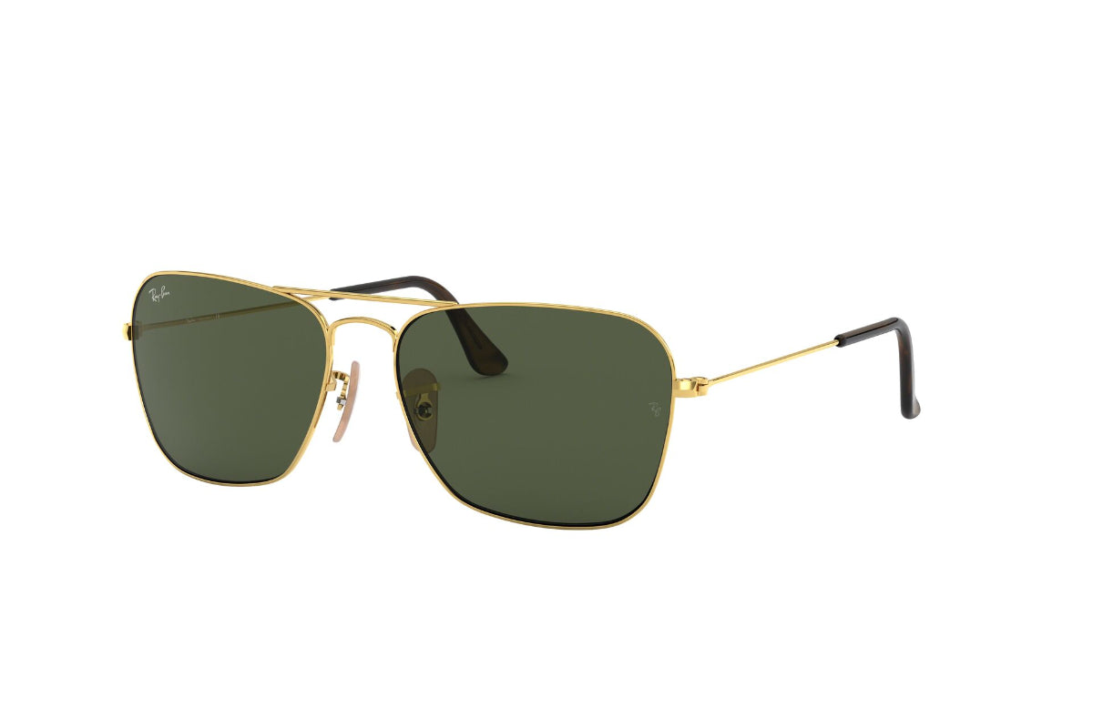 Lentes de Sol Caravan Gold Dark Green Ray-Ban