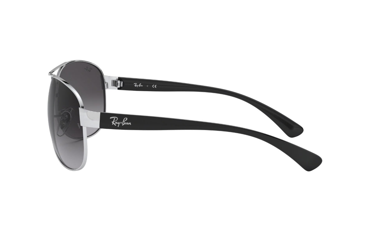 Lentes de Sol Aviator Oversized Silver Grey Ray-Ban