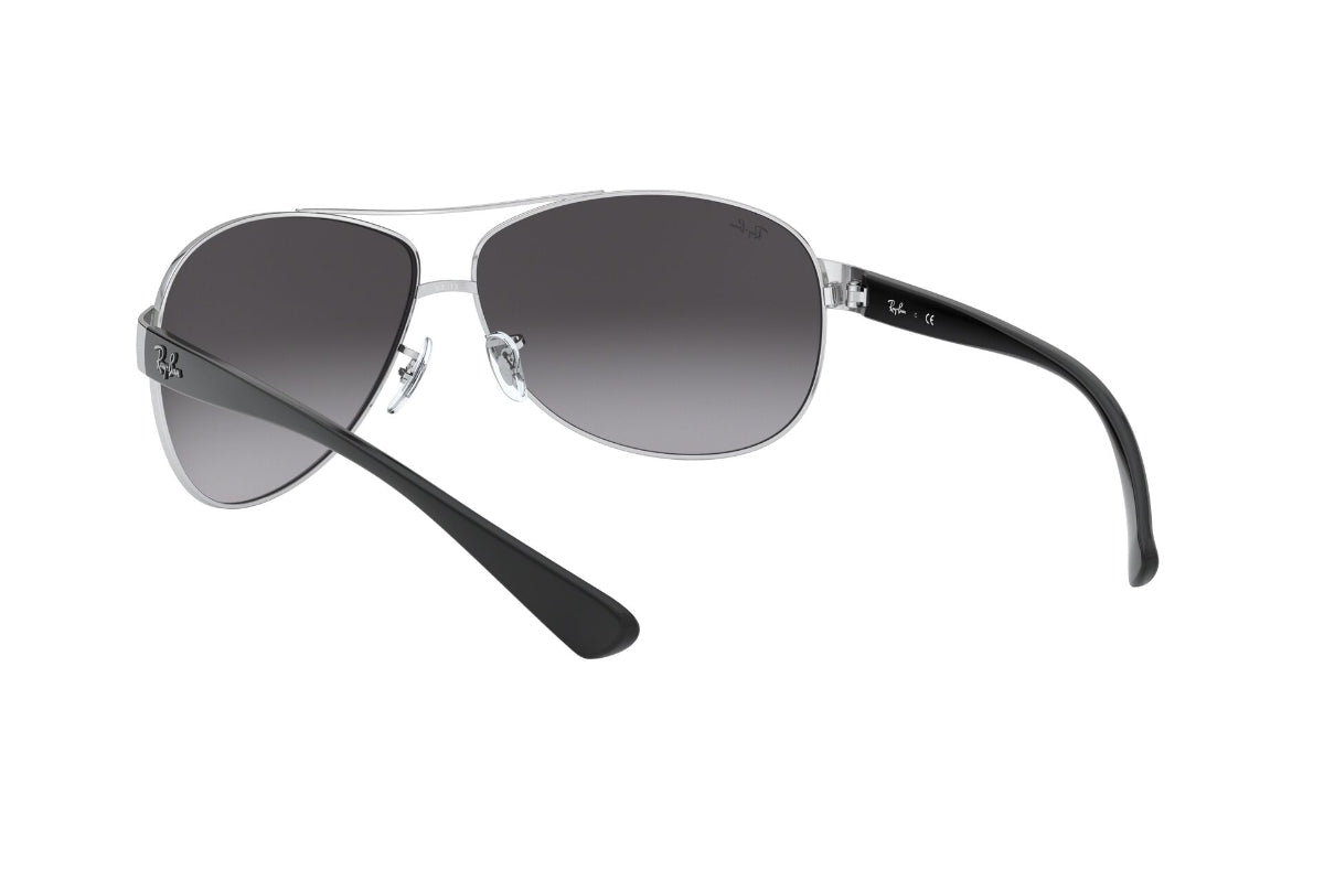 Lentes de Sol Aviator Oversized Silver Grey Ray-Ban