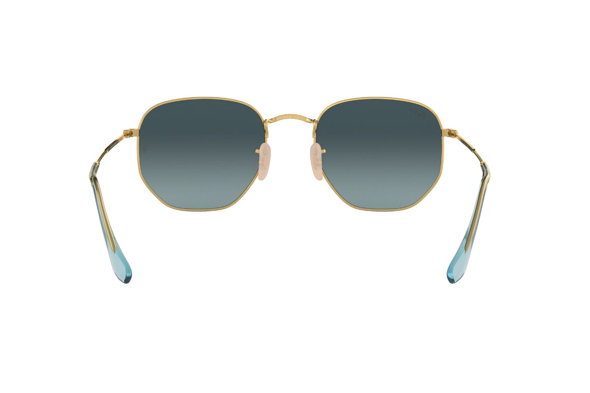 Lentes De Sol Hexagonal Dorado Ray-Ban