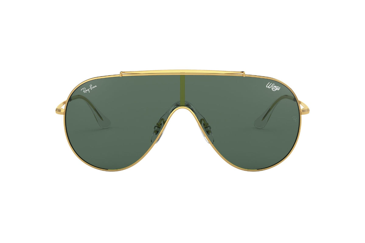 Lentes de Sol Wings Gold Dark Green Ray-Ban