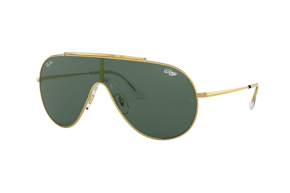 Lentes de Sol Wings Gold Dark Green Ray-Ban