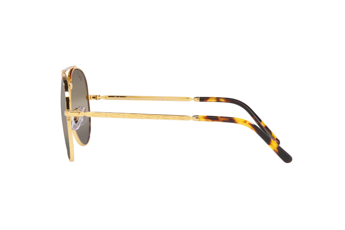 Lentes De Sol New Aviator Dorado Polarizados Ray-Ban