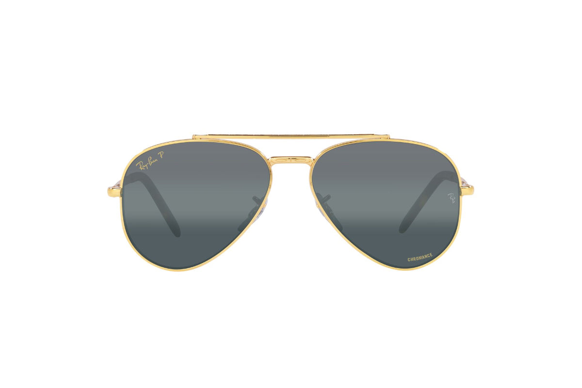 Lentes De Sol New Aviator Dorado Polarizados Ray-Ban