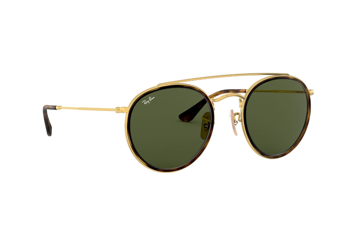 Lentes de Sol Round Double Bridge Ray-Ban