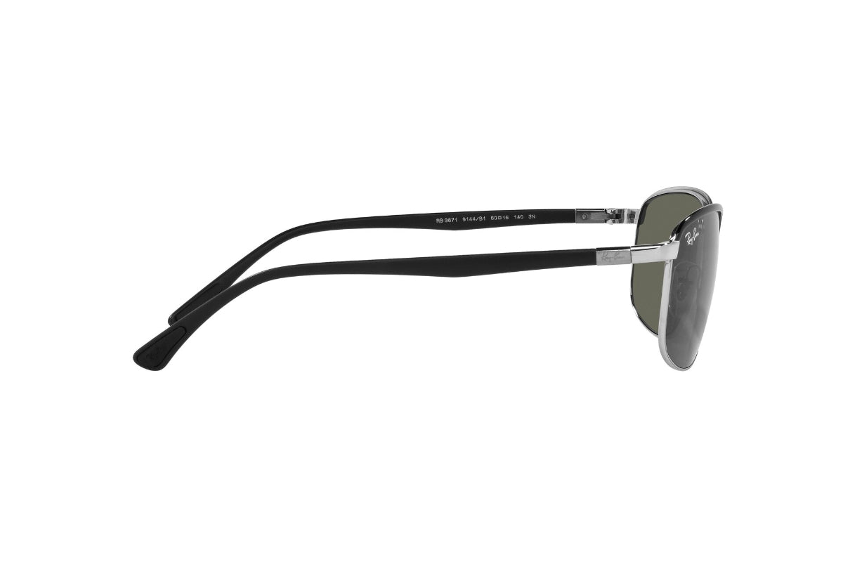 Lentes de Sol Black On Silver  Ray Ban