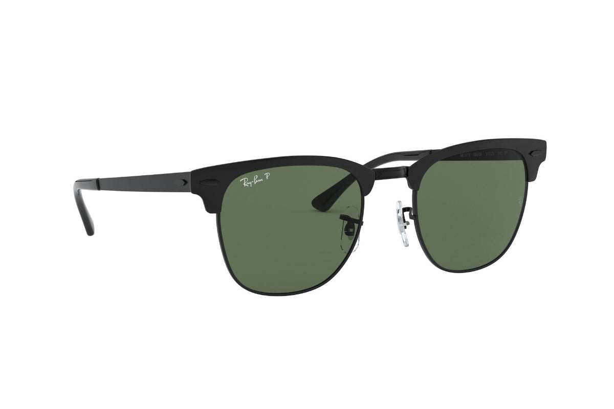 Ray-Ban Lentes de Sol Clubmaster Metal Polarizados RB3716