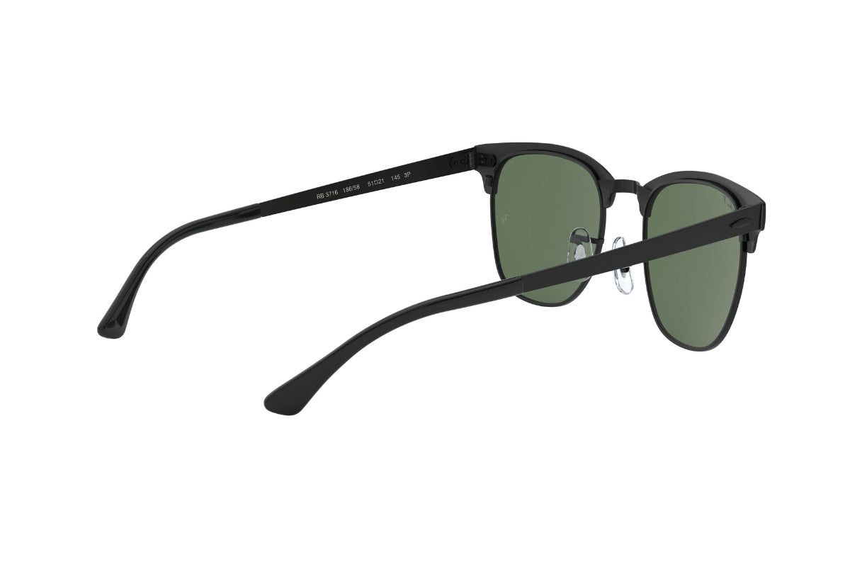 Ray-Ban Lentes de Sol Clubmaster Metal Polarizados RB3716
