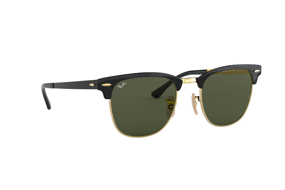 Lentes de Sol Clubmaster Metal-Negro Ray-Ban