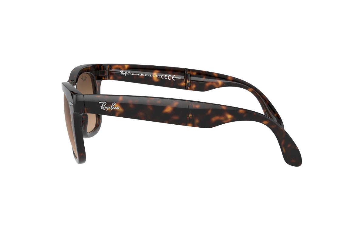 Lentes de Sol Wayfarer Folding Havana Ray-Ban