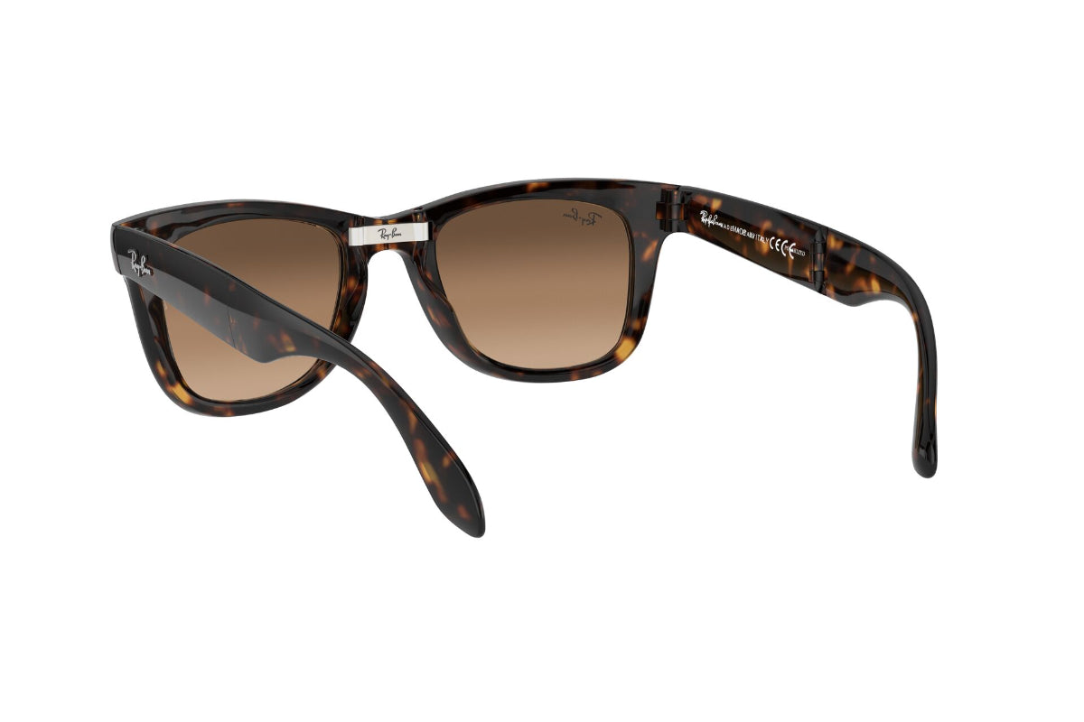 Lentes de Sol Wayfarer Folding Havana Ray-Ban