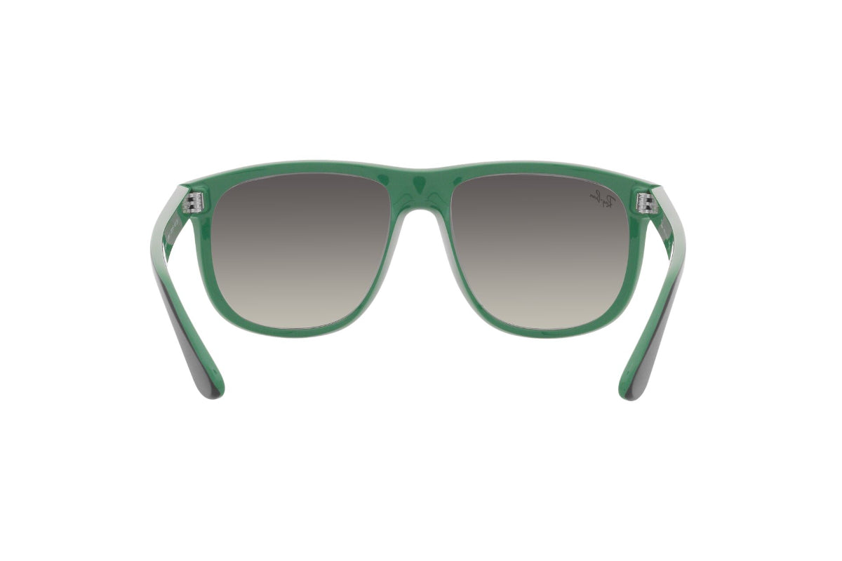 Lentes de Sol Boyfriend Matte Black On Green Ray-Ban